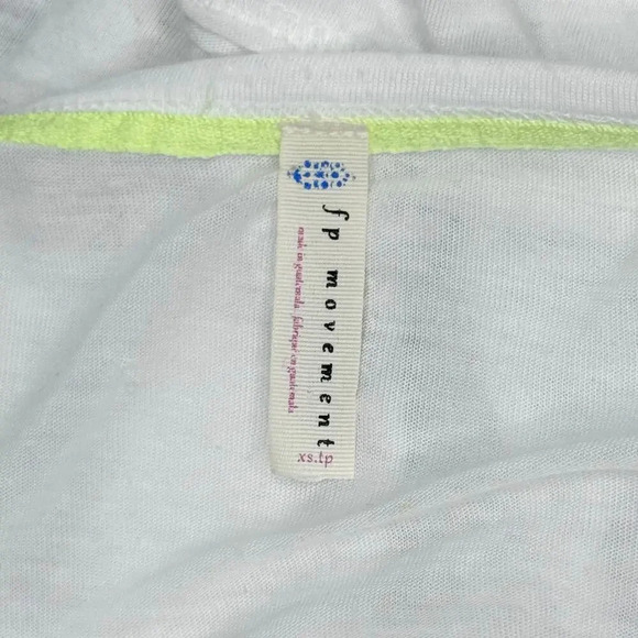 Free People Movement First Choice Long Sleeve Tee in White Size XS - Picture 8 of 9